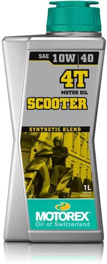 Λάδι 4T Scooter 10W-40 Ημισυνθετικό 1lt Motorex