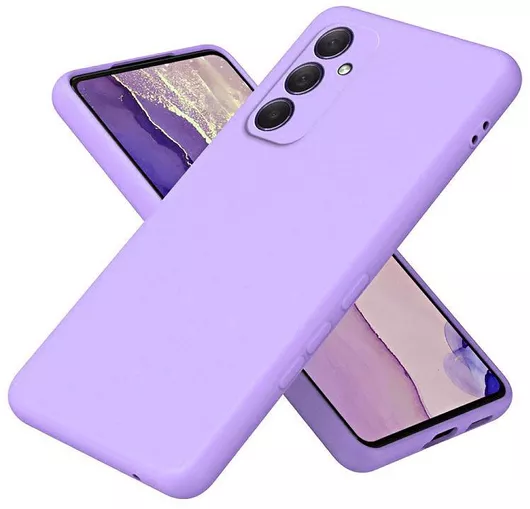Θήκη Κινητού Back Cover Κλασική για Samsung Galaxy A55 Σιλικόνη Lilac