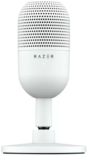 Επαγγελματικό Μικρόφωνο Razer Πυκνωτικό USB Seiren V3 Mini Επιτραπέζιο Φωνής Λευκό