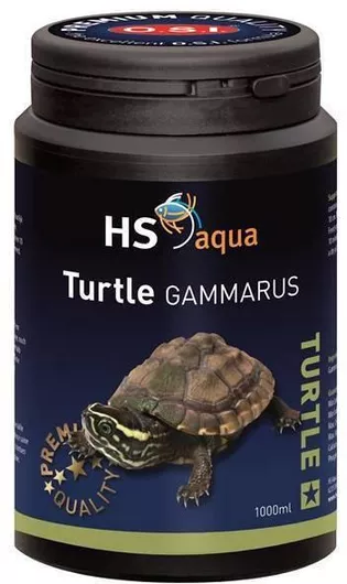 Τροφή για Νεροχελώνες Hs Aqua Turtle Gammarus Αποξηραμένη Γαρίδα 2.5lt