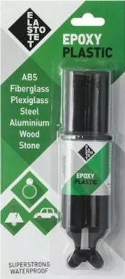 Κόλλα Πλαστικών Elastotet 2 Συστατικών Εποξική Υψηλής Θερμοκρασίας 28ml