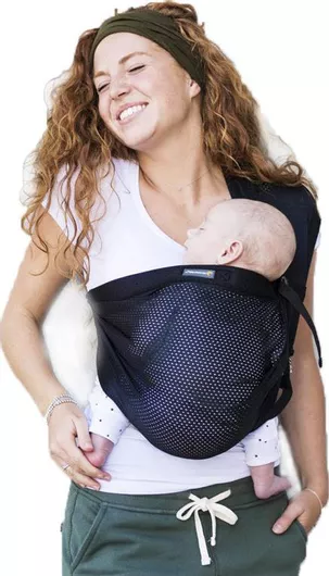 Μάρσιπος Mini Monkey Wrap Mini Sling Αδιάβροχος Μαύρο