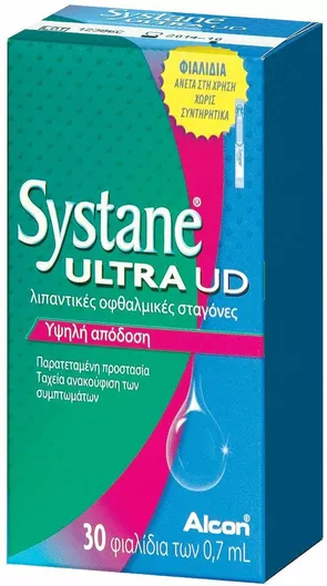 Systane Ultra UD Οφθαλμικές Σταγόνες για Ξηροφθαλμία 30x0.7ml