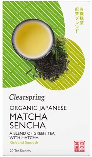 Πράσινο Τσάι Matcha Sencha Clearspring