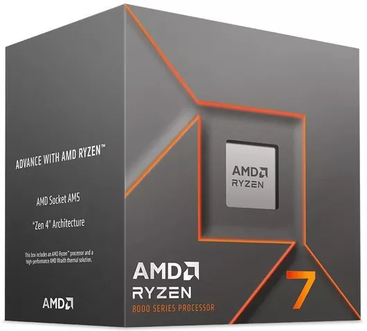 Επεξεργαστής AMD Ryzen 7 8700F 4.1GHz 8 Πυρήνων για Socket AM5 σε Κουτί με Ψύκτρα