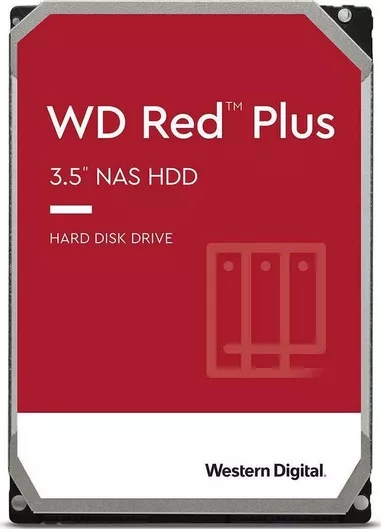 HDD Σκληρός Δίσκος Western Digital Red Plus 10TB 3.5" SATA III 7200rpm με 256MB Cache για NAS