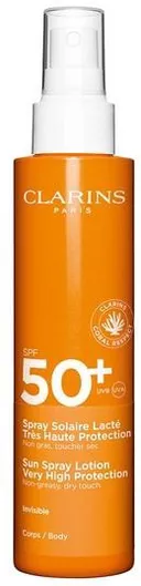 Clarins Sun Αντηλιακή Λοσιόν για το Σώμα SPF50+ σε Spray 150ml