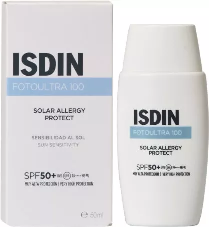 Isdin Fotoultra 100 Solar Allergy Protect Αντηλιακό Προσώπου SPF50+ 50ml