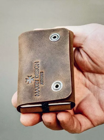 Ανδρικό Πορτοφόλι Makey Design Coin Wallet 2.0 Γκρι