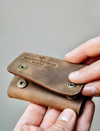 Ανδρικό Πορτοφόλι Makey Design Coin Wallet 2.0 Γκρι