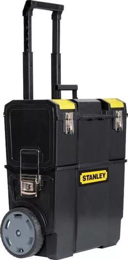 Εργαλειοφόροι Stanley 1-70-327 Τροχήλατος Πλαστικός με Εργαλειοθήκη 47.5x28.4x57cm Μαύρο