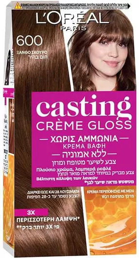Μόνιμη Βαφή L'Oreal Paris Casting Creme Gloss No 600 48ml