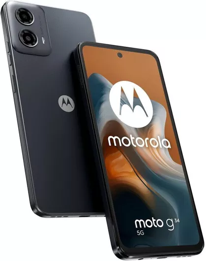 Motorola Moto G34 5G 4GB 128GB Charcoal Black