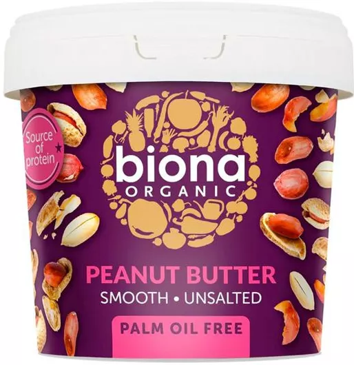 Φυστικοβούτυρο Biona Απαλό 1000gr