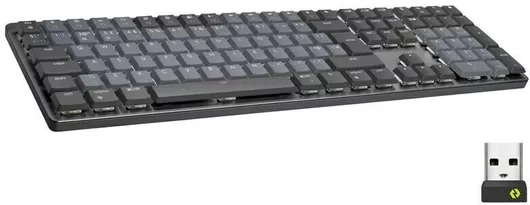 Logitech MX Mechanical Tactile Ασύρματο Bluetooth Πληκτρολόγιο Αγγλικό US