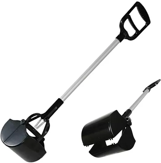 Φτυαράκι Συλλογής Περιττωμάτων Σκύλου 500-340095Π 70cm Μαύρο