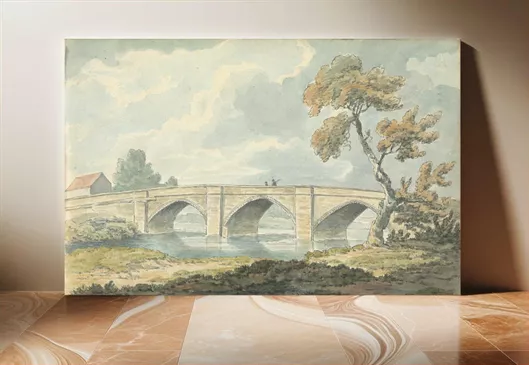 Πίνακας Album of Landscape and Figure Studies: Catterick Bridge 170x115cm
