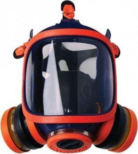 Μάσκα Climax Ολόκληρου Προσώπου με Φίλτρα Α1 732-N Πορτοκαλί