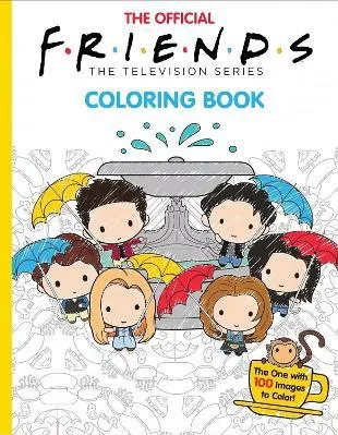 The Official Friends Coloring Book: The One with 100 Images to Color Micol Ostow Scholastic US 1202
