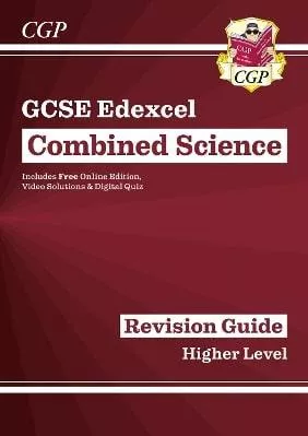 New GCSE Combined Science Edexcel Revision Guide - Higher includes Online Edition, Videos &amp; Quizzes CGP Books Coordination Group Publications Ltd (CGP)