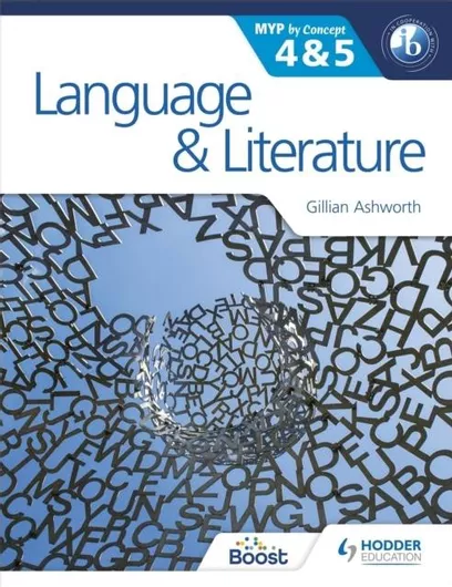 Language and Literature for the IB MYP 4 & 5 : By Concept Gillian Ashworth Hodder Education 2019 Paperback