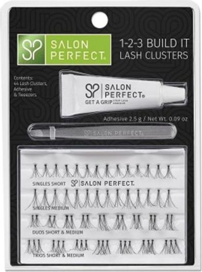 Τουφάκια Βλεφαρίδων Salon Perfect Build It Lash Clusters