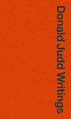 Donald Judd Writings Caitlin Murray David Zwirner 0201