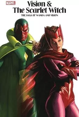 Vision &amp; The Scarlet Witch - The Saga Of Wanda And Vision Bill Mantlo Marvel Comics 0810