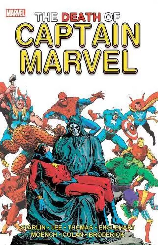 The Death Of Captain Marvel Doug Moench Marvel Comics 2019 Paperback / softback