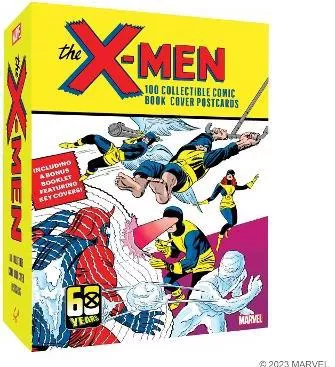 X-Men: 100 Collectible Comic Book Cover Postcards Marvel Comics Chronicle Books