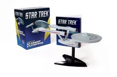 Star Trek: Light-Up Starship Enterprise Chip Carter Running Press Miniature Editions 0325