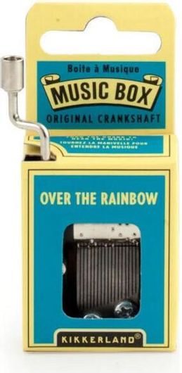 Μουσικό Κουτί Kikkerland Over the Rainbow 1216 Πράσινο