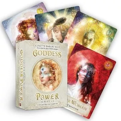 Goddess Power Oracle (Standard Edition): A 52-Card Deck and Guidebook — Goddess Love Oracle Cards for Healing, Inspiration and Divination Colette Baron-Reid Hay House Inc 0218