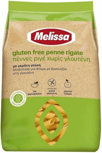 Ζυμαρικά Melissa Πένες Χωρίς Γλουτένη 400gr