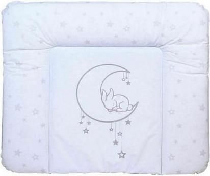 Αλλαξιέρα Μωρού Μαλακή FreeOn Bunny από Πλαστικό 85x72cm Λευκό