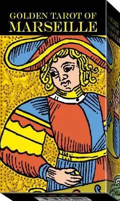 Golden Tarot of Marseille Claude Burdel Lo Scarabeo