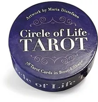 Circle of Life Tarot: 78 Tarot Cards in Round Shape Maria Distefano Lo Scarabeo