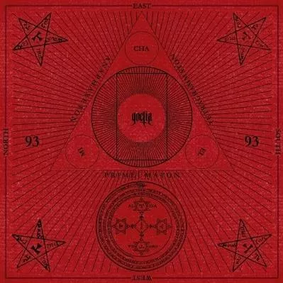Goetia Tarot Cloth: Red Velvet Fabio Listrani Lo Scarabeo
