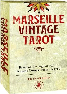 Marseille Vintage Tarot: Based on the Original Work of Nicolas Conver, Paris, Ca 1760 Lo Scarabeo