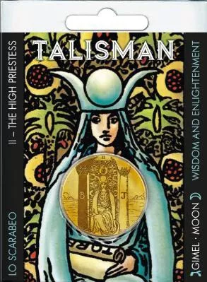 Tarot Talisman II - the High Priestess: Wisdom and Enlightenment Gimel : Moon Lo Scarabeo