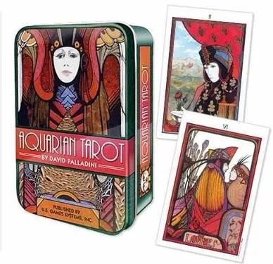Aquarian Tarot in a Tin David Palladini U.S. Games
