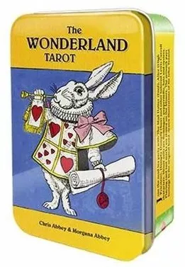 The Wonderland Tarot in a Tin Morgana Abbey U.S. Games