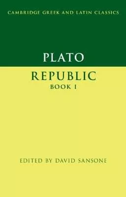 Plato: Republic Book I Cambridge University Press
