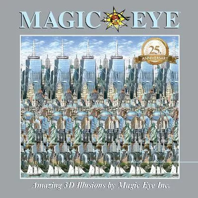 Magic Eye 25th Anniversary Book Cheri Smith Andrews McMeel Publishing