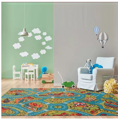 Παιδικό Χαλί Saray Home Συνθετικό 120x170cm Πολύχρωμο