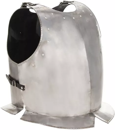 Αποκριάτικο Αξεσουάρ vidaXL Θώρακας Ιππότη Μεσαιωνικής Πανοπλίας 42x43x50cm Ασημί