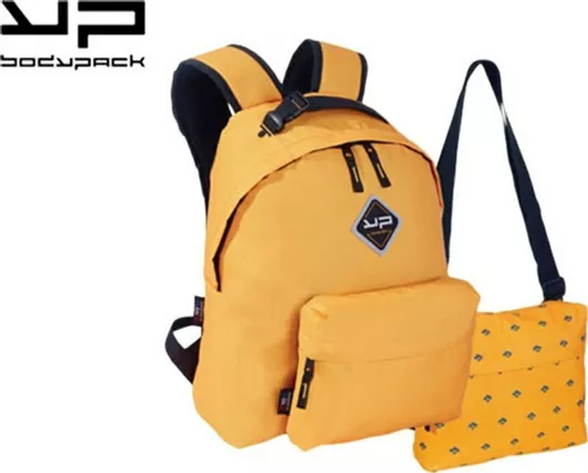 Σχολική Τσάντα Γυμνασίου/Λυκείου Bodypack Κίτρινο