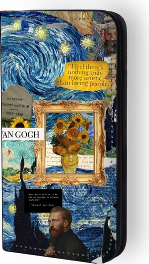 Θήκη Κινητού Book Cover για Huawei P30 Pro - Van Gogh Art 91180