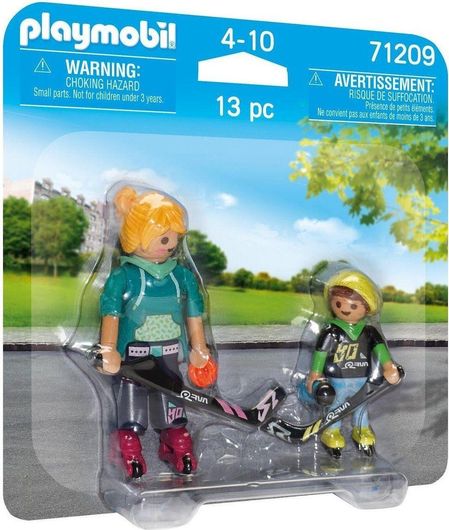 Playmobil Duo Pack Παίκτες Roller Hockey για 4-10 ετών