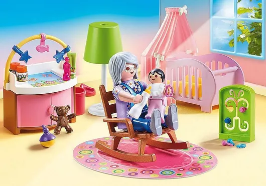 Playmobil Dollhouse Δωμάτιο Μωρού για 4 ετών
